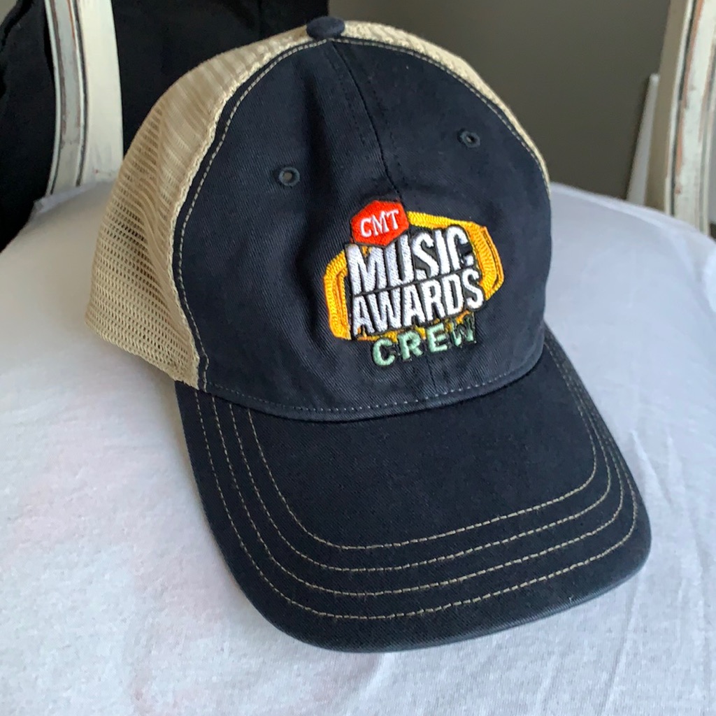 Cmt Music Awards Crew Baseball Trucker Mesh Hat Country Music Television Siz ML Cmt Music Awards Crew Baseball Trucker Mesh Hat Country Music Television Siz ML